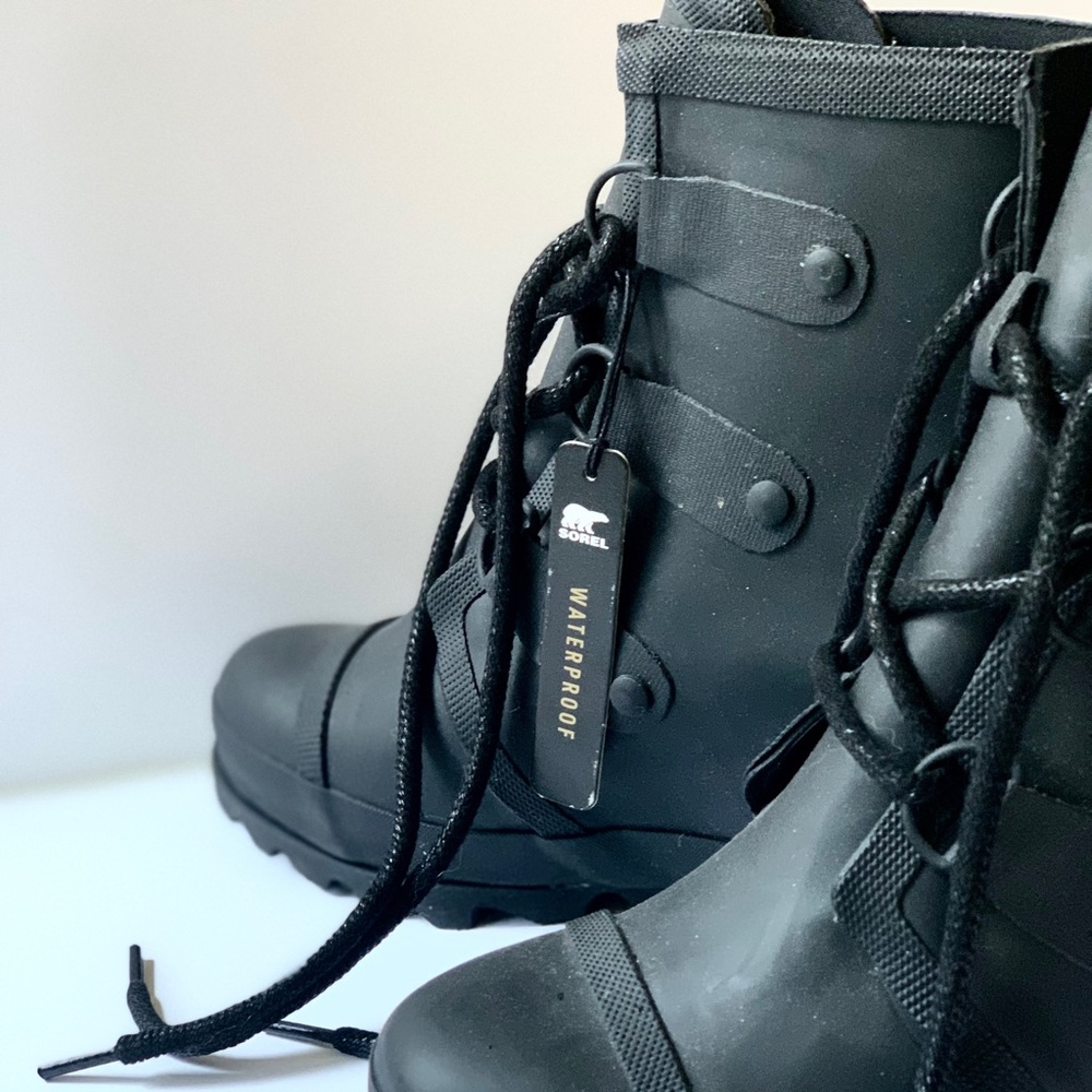 Sorel Joan Rain Wedge Boots